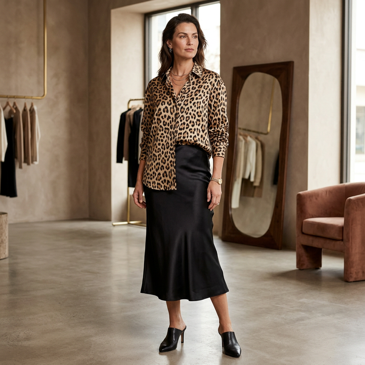 Evening skirt styling