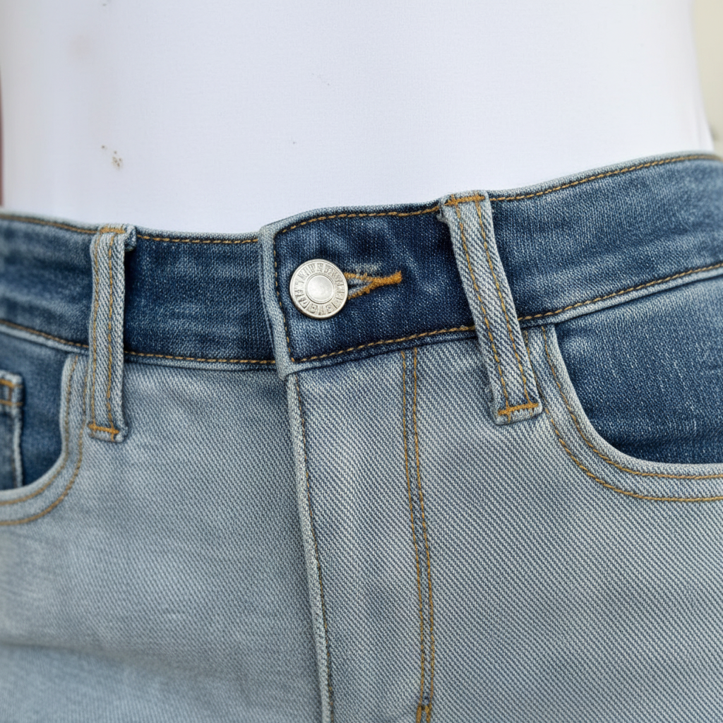 Judy Blue Full Size Color Block Denim Shorts