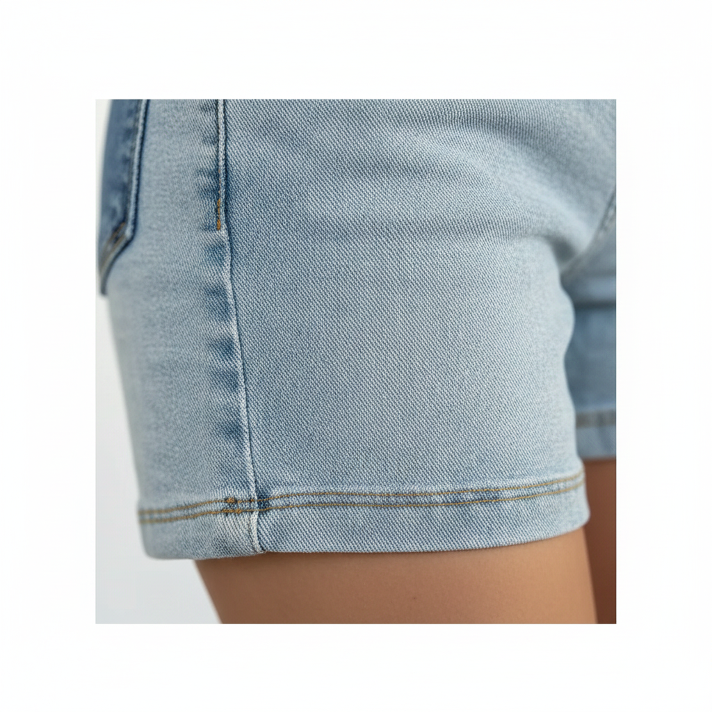 Judy Blue Full Size Color Block Denim Shorts
