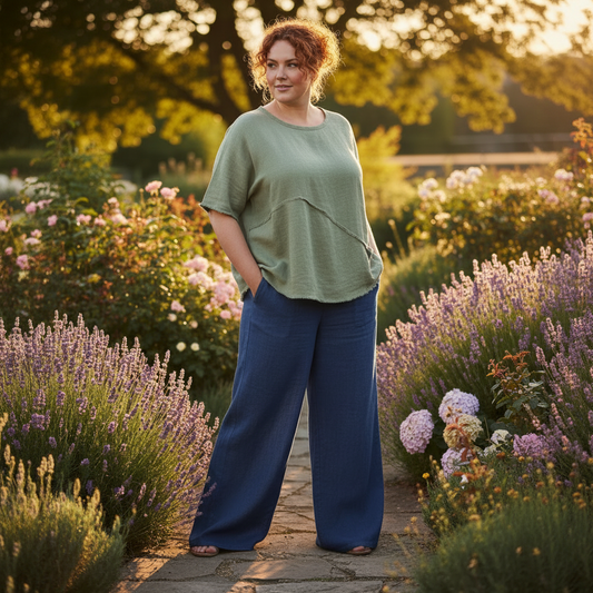 Full Size Frayed Hem Short Sleeve Top Plus Size
