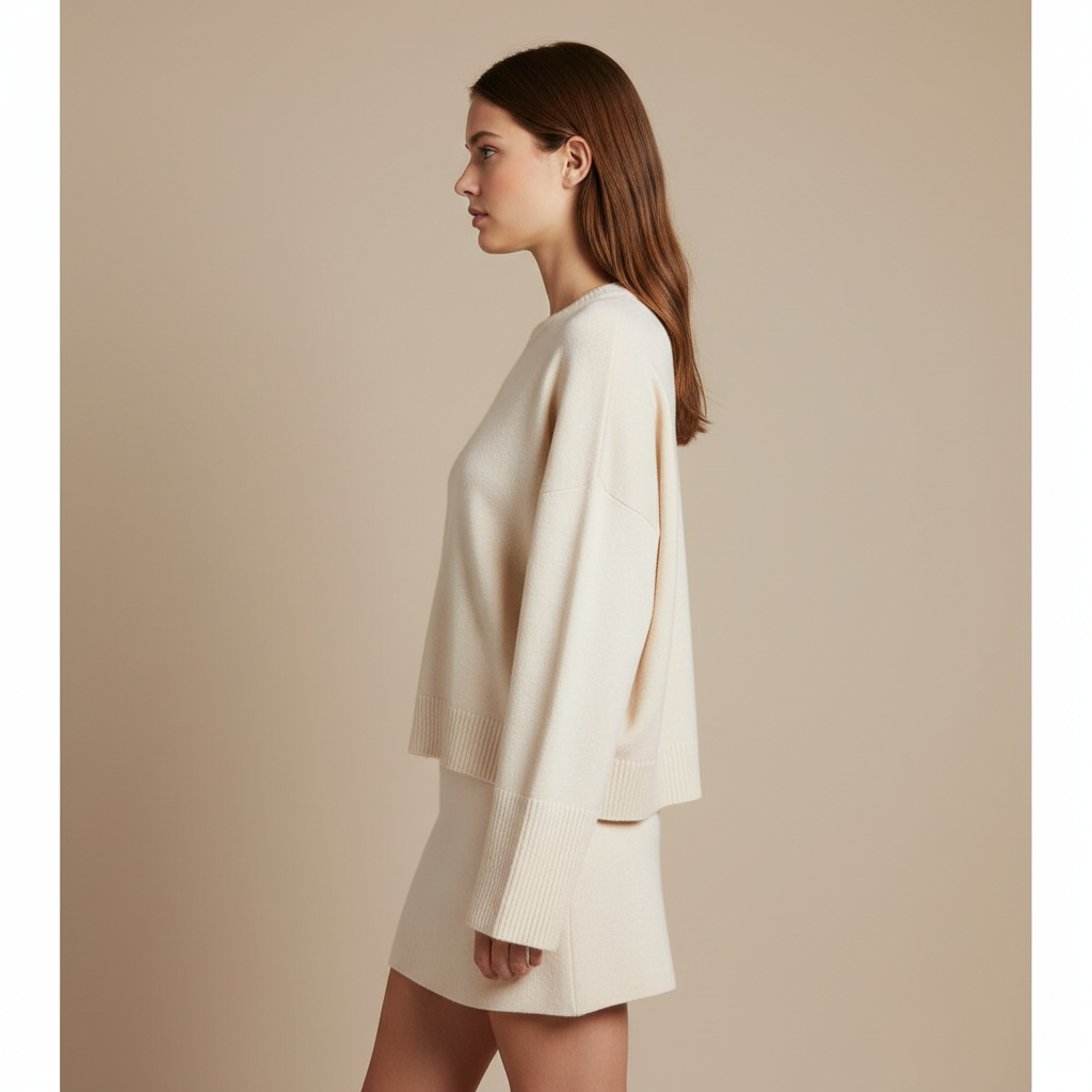Beige studio - side profile