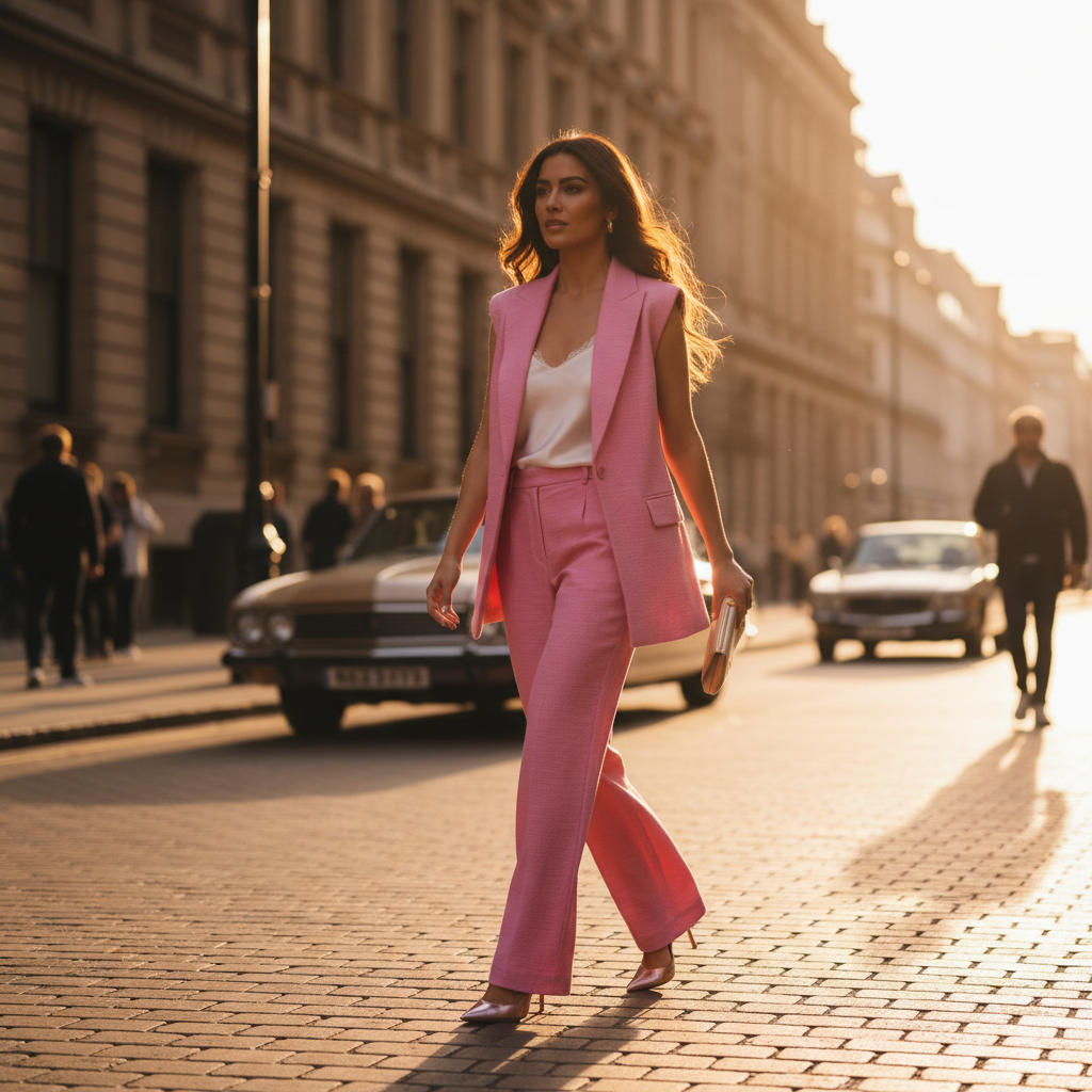 City street - golden hour