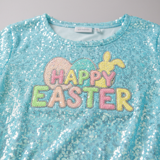 Sequin texture close-up