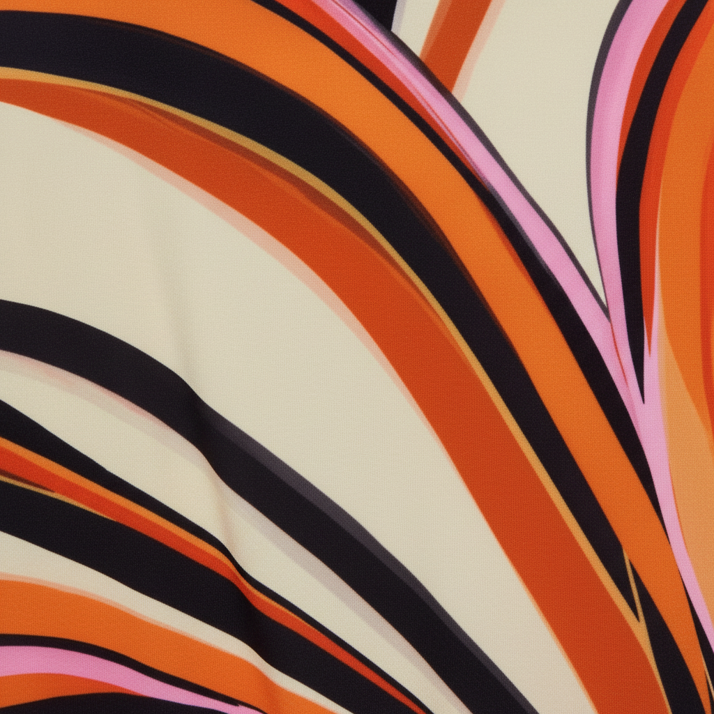 Halter Neck Maxi Dress with Abstract Print